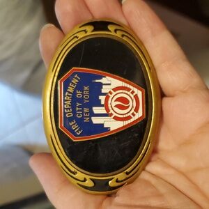 FDNY belt buckle
